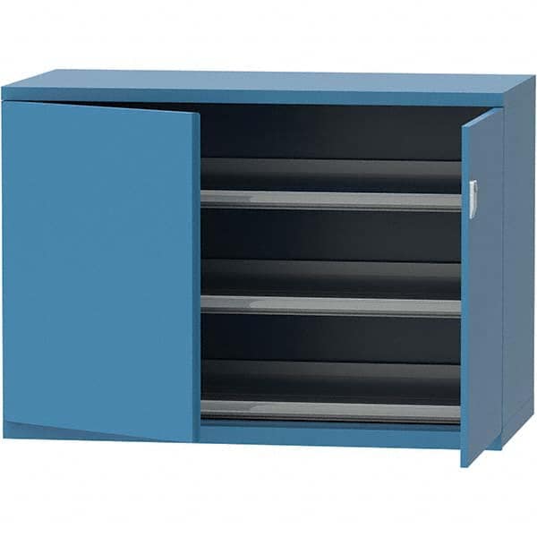 LISTA - 84 Compartment Bright Blue Steel Modular Storage Cabinet - All Tool & Supply