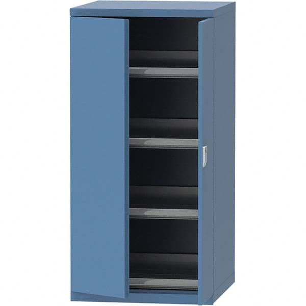 LISTA - 45 Compartment Bright Blue Steel Modular Storage Cabinet - All Tool & Supply