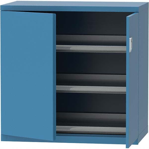 LISTA - 84 Compartment Bright Blue Steel Modular Storage Cabinet - All Tool & Supply