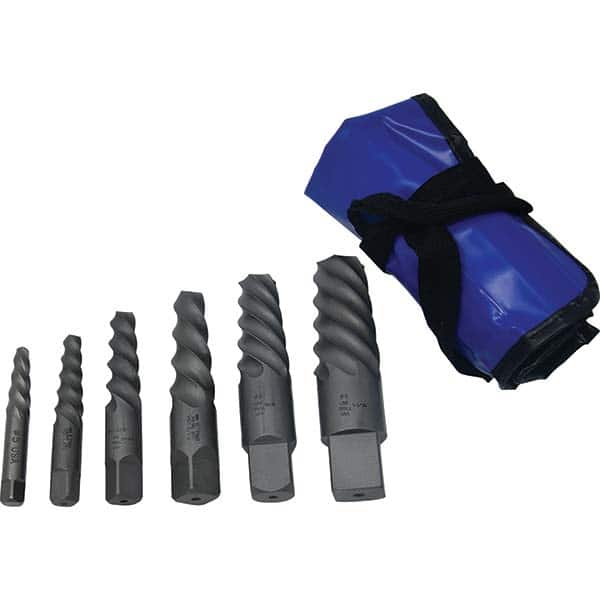 Cleveland - Bolt Extractor Sets Tool Type: Screw Extractor Set Number of Pieces: 6.000 - All Tool & Supply