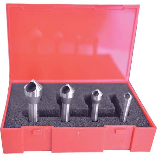 Cleveland - Countersink Sets Countersink Type: Zero Flute Minimum Head Diameter (Inch): 5/16 - All Tool & Supply