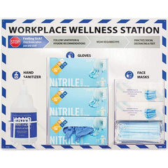 NMC - PPE Dispensers Type: Wellness Station Mount: Table/Wall - All Tool & Supply