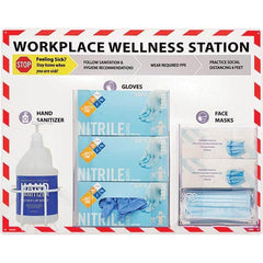 NMC - PPE Dispensers Type: Wellness Station Mount: Table/Wall - All Tool & Supply