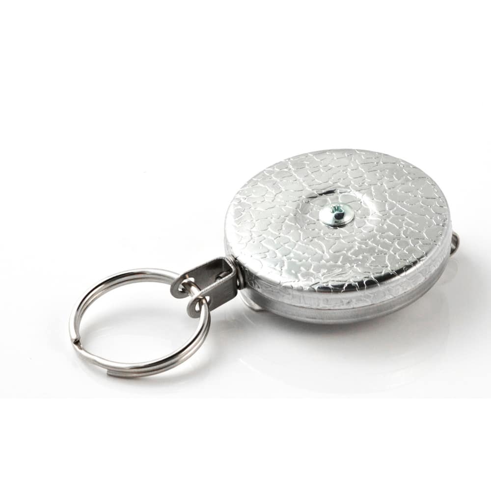 Key-Bak - Key Control; Type: Retractable Key Chain ; Number of Keys: 22 ; Color: Chrome ; Width (Inch): 1 - Exact Industrial Supply