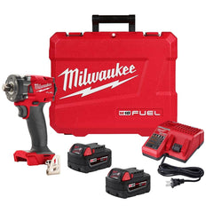 Milwaukee Tool - Cordless Impact Wrenches & Ratchets Voltage: 18.00 Drive Size (Inch): 1/2 - All Tool & Supply