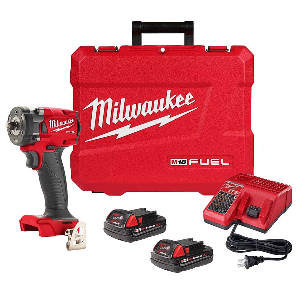 Milwaukee Tool - Cordless Impact Wrenches & Ratchets Voltage: 18.00 Drive Size (Inch): 3/8 - All Tool & Supply