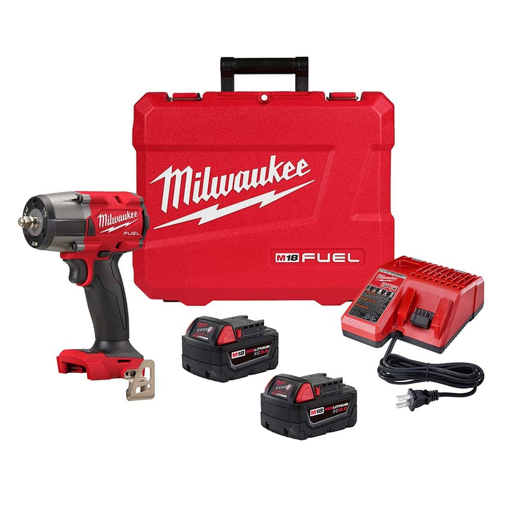 Milwaukee Tool - Cordless Impact Wrenches & Ratchets Voltage: 18.00 Drive Size (Inch): 3/8 - All Tool & Supply