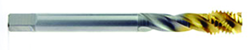 M14x2 0 Fl D5 HSSE Spiral Fl Tap-- TiN - All Tool & Supply