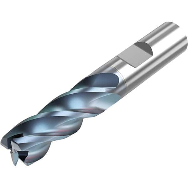 Niagara Cutter - 3/8" Diam 4 Flute Solid Carbide 0.02" Corner Radius End Mill - All Tool & Supply