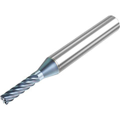 Niagara Cutter - 1/8" Diam 6 Flute Solid Carbide 0.01" Corner Radius End Mill - All Tool & Supply