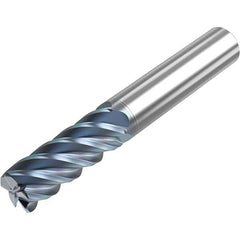 Niagara Cutter - 1/2" Diam 5 Flute Solid Carbide 0.03" Corner Radius End Mill - All Tool & Supply