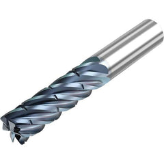 Niagara Cutter - 1/2" Diam 6 Flute Solid Carbide 0.03" Corner Radius End Mill - All Tool & Supply