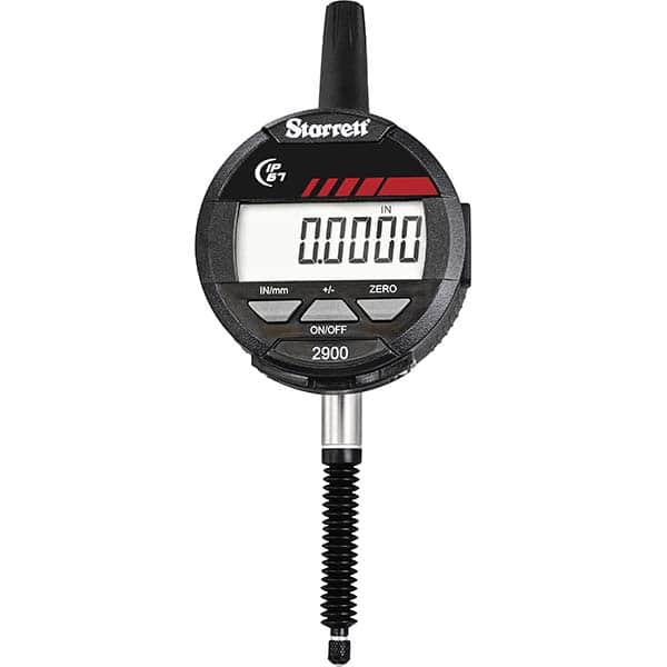 Starrett - Electronic Drop Indicators Minimum Measurement (Decimal Inch): 0 Minimum Measurement (Inch): 0 - All Tool & Supply