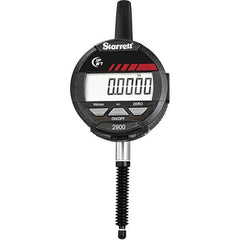 Starrett - Electronic Drop Indicators Minimum Measurement (Decimal Inch): 0 Minimum Measurement (Inch): 0 - All Tool & Supply