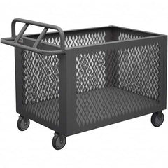 Durham - 1,200 Lb Capacity 1-Shelf 4-Sided Mesh Box Truck - All Tool & Supply