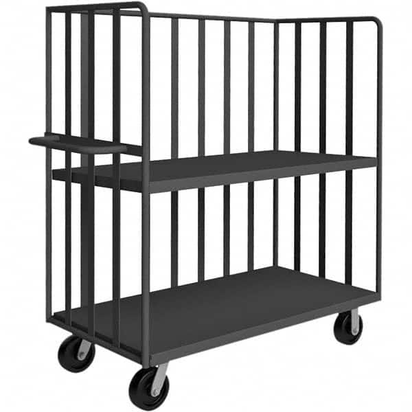 Durham - 3,000 Lb Capacity 2-Shelf Open Portable Truck - All Tool & Supply