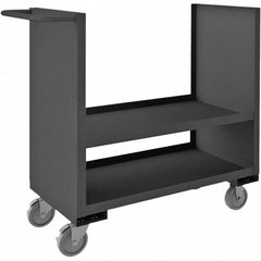 Durham - 1,200 Lb Capacity 2-Shelf 2-Sided Solid Truck - All Tool & Supply