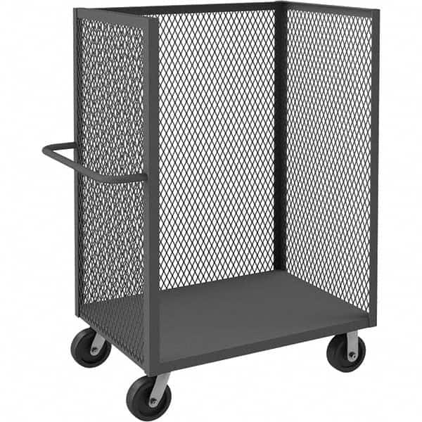 Durham - 3,600 Lb Capacity 1-Shelf 3-Sided Mesh Truck - All Tool & Supply