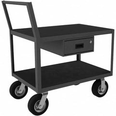 Durham - 1,200 Lb Capacity 2-Shelf Low Deck Service Truck - All Tool & Supply