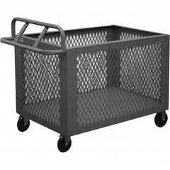 Durham - 1,400 Lb Capacity 1-Shelf 4-Sided Mesh Box Truck - All Tool & Supply