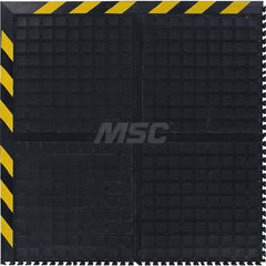 M + A Matting - Anti-Fatigue Matting; Dry or Wet Environment: Dry ; Length (Inch): 39.875 ; Length (Feet): 3.3 ; Width (Inch): 39.875 ; Thickness (Inch): 3/4 ; Surface Pattern: Raised Squares - Exact Industrial Supply