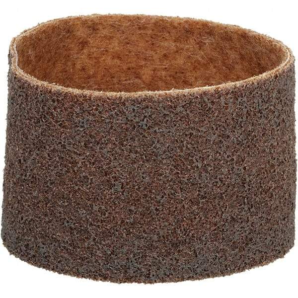 Dynabrade - 3-1/2" Wide x 15-1/2" OAL, Aluminum Oxide Abrasive Belt - Aluminum Oxide, Coarse, Nonwoven, Cloth Backing, Wet/Dry - All Tool & Supply