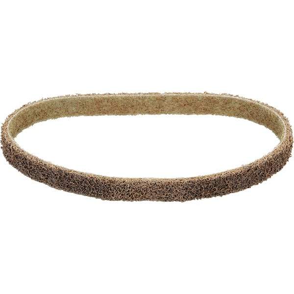 Dynabrade - 1/2" Wide x 18" OAL, Aluminum Oxide Abrasive Belt - Aluminum Oxide, Coarse, Nonwoven, Cloth Backing, Wet/Dry - All Tool & Supply