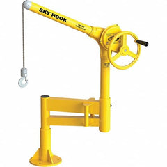 500 Lb Steel Lifting Hook Crane 3' 7″ High, 3' Span