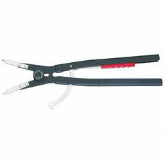 Gedore - Retaining Ring Pliers; Type: External ; Ring Size: 9-15/16 to 15-13/16 ; Features: Interchangeable Tips ; Minimum Ring Size (Decimal Inch): 9.9210 ; Tool Style: External Retaining Ring ; Maximum Ring Size (Decimal Inch): 15.7500 - Exact Industrial Supply