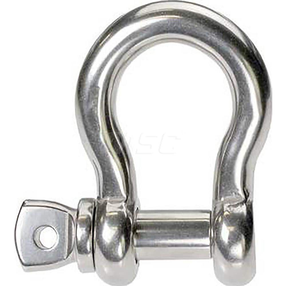 Shackle: Screw Pin Stainless Steel, 7/8″ Pin Dia