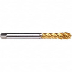 Emuge - M12x1.50 Metric Fine 0 Flute D6 Modified Bottoming Spiral Flute Tap - All Tool & Supply