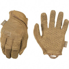 Mechanix Wear - Size M Work Gloves - For Work & Driver, Uncoated, Adjustable Closure Cuff, Full Fingered, Tan, Paired - All Tool & Supply