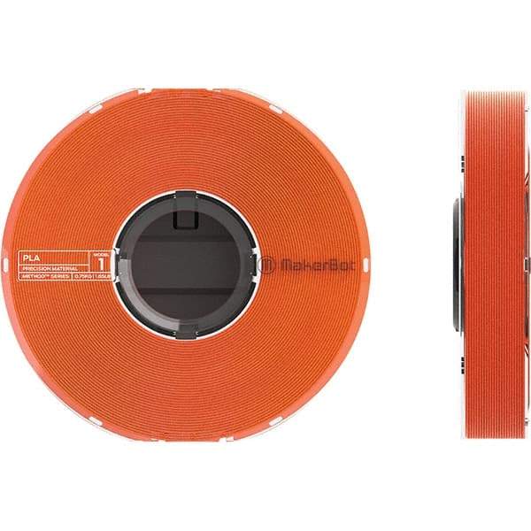 MakerBot - PLA-ABS Composite Spool - Orange, Use with MakerBot Method Performance 3D Printer - All Tool & Supply