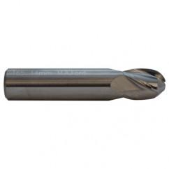 3/8 TuffCut GP Stub Length 4 Fl Ball Nose TiCN Coated Center Cutting End Mill - All Tool & Supply