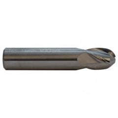 10mm TuffCut GP Stub Length 4 Fl Ball Nose TiAlN Coated Center Cutting End Mill - All Tool & Supply