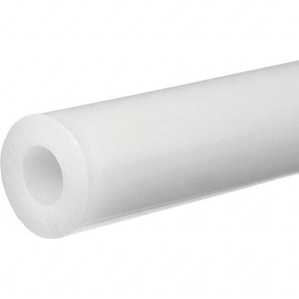 USA Sealing - 3/4" ID x 1" OD, 36" Long, White PTFE Round Tube - All Tool & Supply