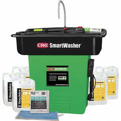 CRC - 25 Gal Free Standing Water-Based Mobile Parts Washer Kit - All Tool & Supply