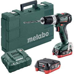 Metabo - 12 Volt 3/8" Quick Change Chuck Cordless Hammer Drill - 0 to 21,000 BPM, 0 to 500 & 1,650 RPM, Reversible - All Tool & Supply