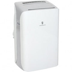 Portable with Electric Heat Air Conditioner: 14,000 BTU, 115V, 10.5A 17-1/8″ Wide, 14-1/2″ Deep, 28-3/8″ High, 5-15P Plug