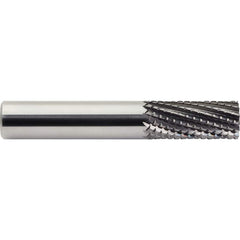 M.A. Ford - 1/8" Diam, 1/2" LOC, 1/8" Shank Diam, 8-Flute End Mill-End Diamond-Pattern Router Bit