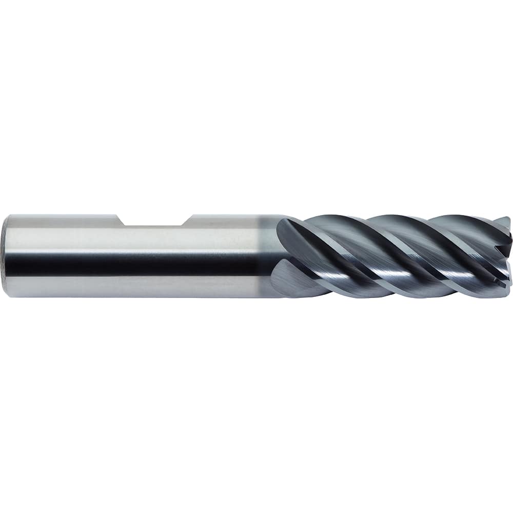 M.A. Ford - Corner Radius & Corner Chamfer End Mills; Mill Diameter (Inch): 1/2 ; Mill Diameter (Decimal Inch): 0.5000 ; End Type: Corner Radius ; Corner Radius (Inch): 0.015 ; Corner Radius (Decimal Inch): 0.015 ; Number of Flutes: 5 - Exact Industrial Supply