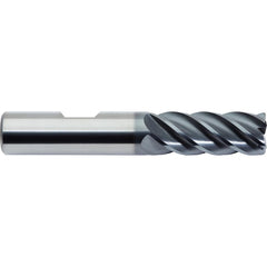 M.A. Ford - Corner Radius & Corner Chamfer End Mills; Mill Diameter (Inch): 3/8 ; Mill Diameter (Decimal Inch): 0.3750 ; End Type: Corner Radius ; Corner Radius (Inch): 0.015 ; Corner Radius (Decimal Inch): 0.015 ; Number of Flutes: 5 - Exact Industrial Supply