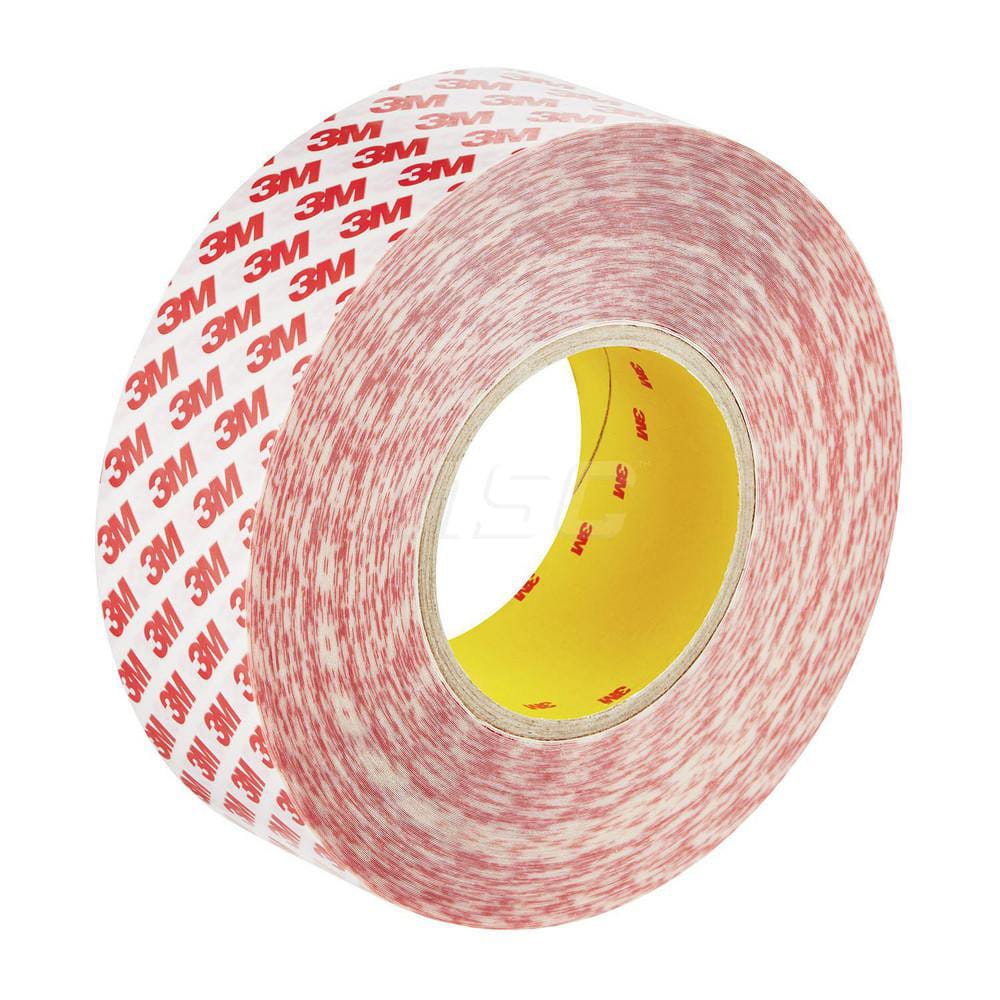 3M - Double Sided Tape; Material Family: Polyester Film ; Length Range: 36 yd. - Exact Industrial Supply