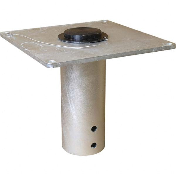 THERN - Davit Crane Bases Base Type: Pedestal Base Finish/Coating: Galvanized - All Tool & Supply