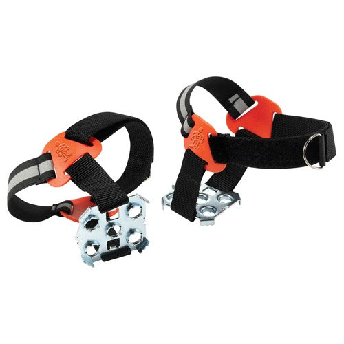 6315 M/L Black Strap-On Heel Ice Traction Device - Exact Industrial Supply