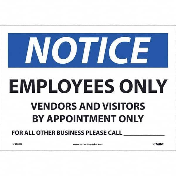 NMC - Safety & Facility Labels Message Type: Security & Admittance Header: NOTICE - All Tool & Supply