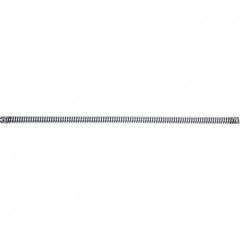 Milwaukee Tool - Drain Cleaning Machine Cables; Length (Feet): 2 ; Diameter (Inch): 5/8 ; For Use With Machines: Milwaukee Drain Cleaning Tools ; Cable Type: Wire Leads ; For Minimum Pipe Size: 3 (Inch); For Maximum Pipe Size: 8 (Inch) - Exact Industrial Supply