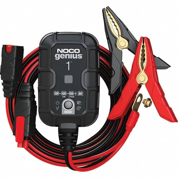 Noco - Automotive Battery Chargers & Jump Starters Type: Automatic Charger/Maintainer Amperage Rating: 1.0 - All Tool & Supply