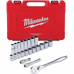 Milwaukee Tool - Socket Sets Measurement Type: Inch Drive Size: 1/2 - All Tool & Supply