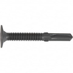 DeWALT Anchors & Fasteners - #12-24, Flat Head, Phillips Drive, 2-3/4" OAL, #4 Point, Self Drilling Screw - All Tool & Supply